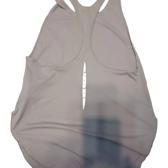 Nike Dri-Fit razorback gray top size XS - Picture 2 of 2